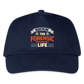 Rockin The Forensic Psychology Life - Kids’ Baseball Cap - navy - Front