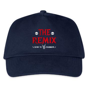 Metalhead Father & Son – The Remix - Kids’ Baseball Cap - navy - Front