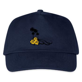 Palmen - Kinder Basecap - Navy - Vorne