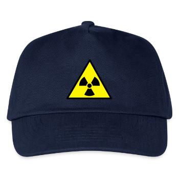 Radioaktiv - Kinder Basecap - Navy - Vorne