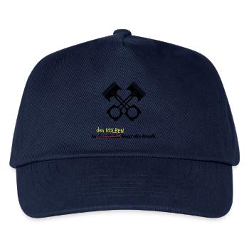 Motorsport Kolben Racing - Kinder Basecap - Navy - Vorne