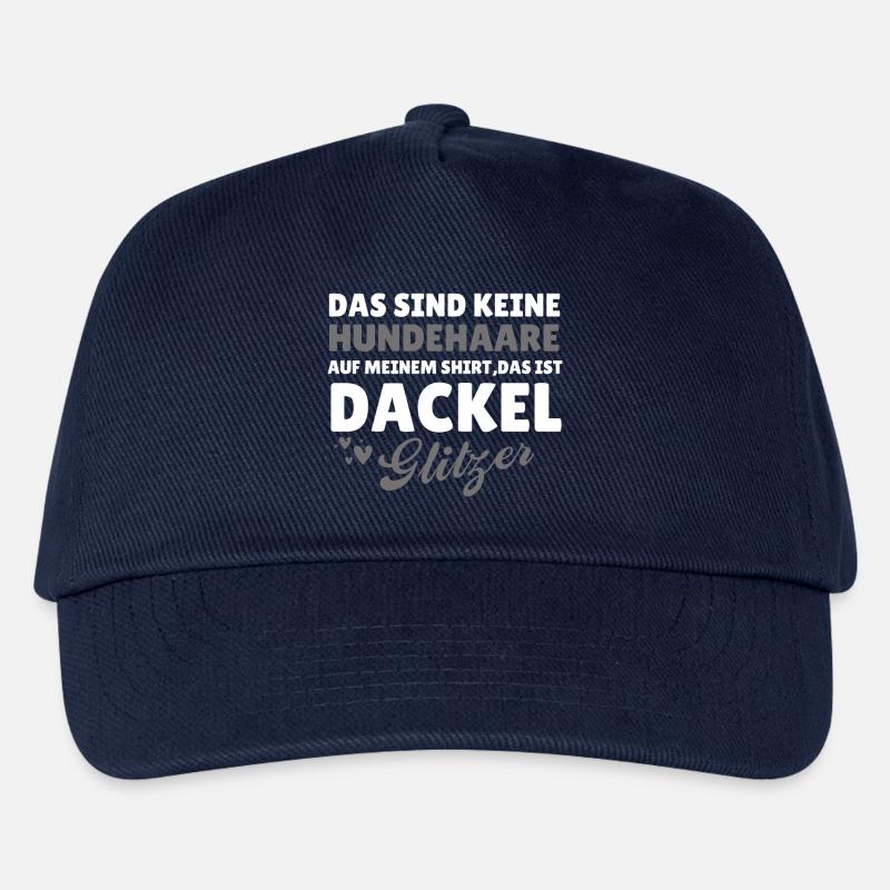 Hundeliebe Dackel - Kinder Basecap - Navy