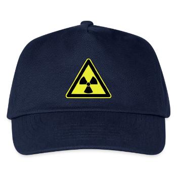 radioaktiv - Kinder Basecap - Navy - Vorne