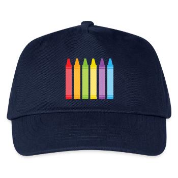 pencils - Kids’ Baseball Cap - navy - Front