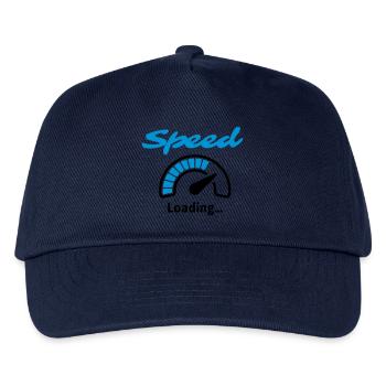 Speed Loading... - Kinder Basecap - Navy - Vorne