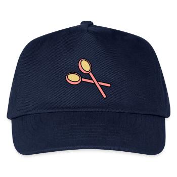 holzloeffel2 - Kinder Basecap - Navy - Vorne