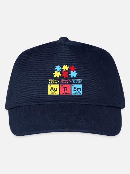 Autismus Bewusstsein - Kinder Basecap - Navy