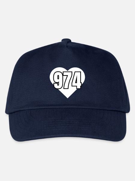 Core 974 Numerisch in Zahlen - Kinder Basecap - Navy