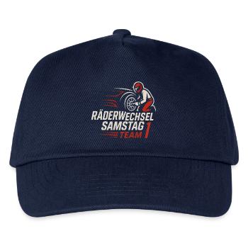 Wheel change Saturday Team 1 - Kids’ Baseball Cap - navy - Front