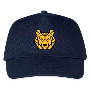 baer symetrisch - Kinder Basecap - Navy - Vorne