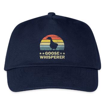Goose geese - Kids’ Baseball Cap - navy - Front