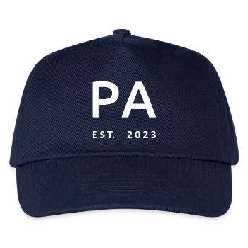 PA Est. 2023 Graduated Physician Assistant Gift - Kids’ Baseball Cap - navy - Front