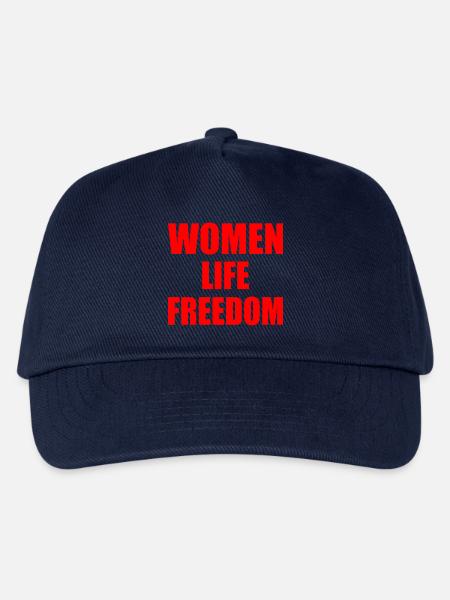 Women life freedom - Kinder Basecap - Navy