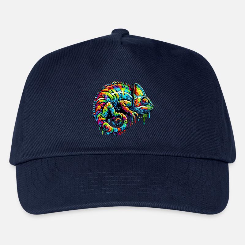 Chamäleon - Kinder Basecap - Navy
