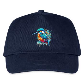Eisvogel - Kinder Basecap - Navy - Vorne