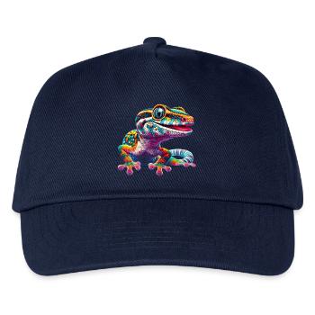 Gecko - Kinder Basecap - Navy - Vorne