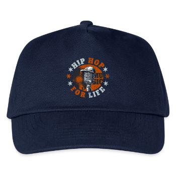 Hip Hop for Life - Kinder Basecap - Navy - Vorne