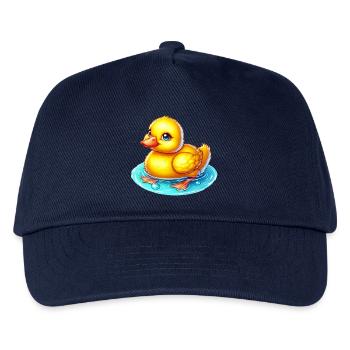Entenküken Ente Ente - Kinder Basecap - Navy - Vorne