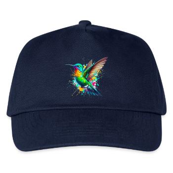 Hummingbird - Kids’ Baseball Cap - navy - Front