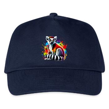 Lemur - Kids’ Baseball Cap - navy - Front