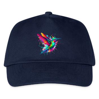 Hummingbird - Kids’ Baseball Cap - navy - Front