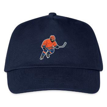 hockey - Kids’ Baseball Cap - navy - Front