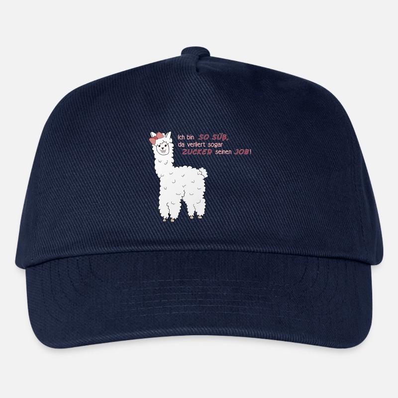 Süßes Alpaka - Kinder Basecap - Navy