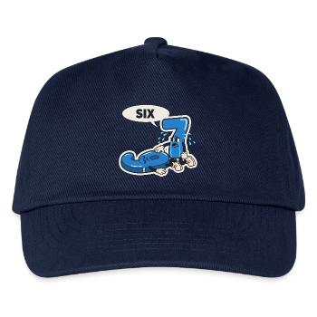 67 Six Seven Meme Weihnachten Italian meme - Kinder Basecap - Navy - Vorne