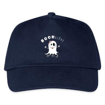 BOOHtiful ghost Girl I Halloween - Kids’ Baseball Cap - navy - Front