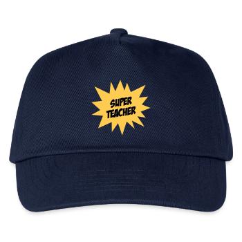 Teacher / School / Professor / Ecole / Schule - Kids’ Baseball Cap - navy - Front