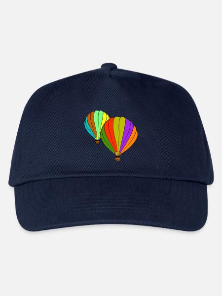 heissluftballone ballon luftfahrt - Kinder Basecap - Navy