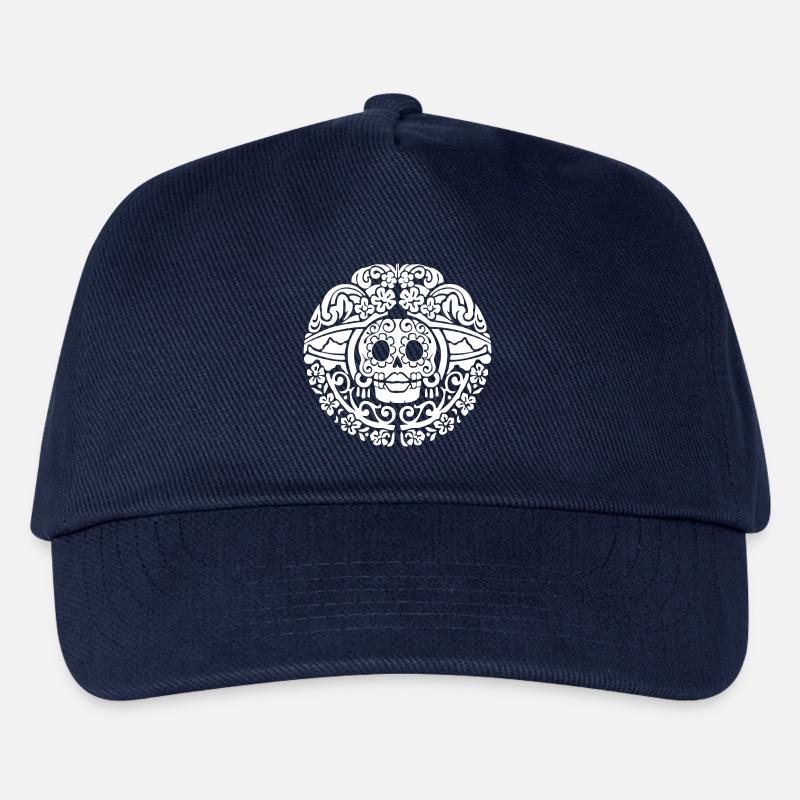 Catrinas Schädel - Kinder Basecap - Navy