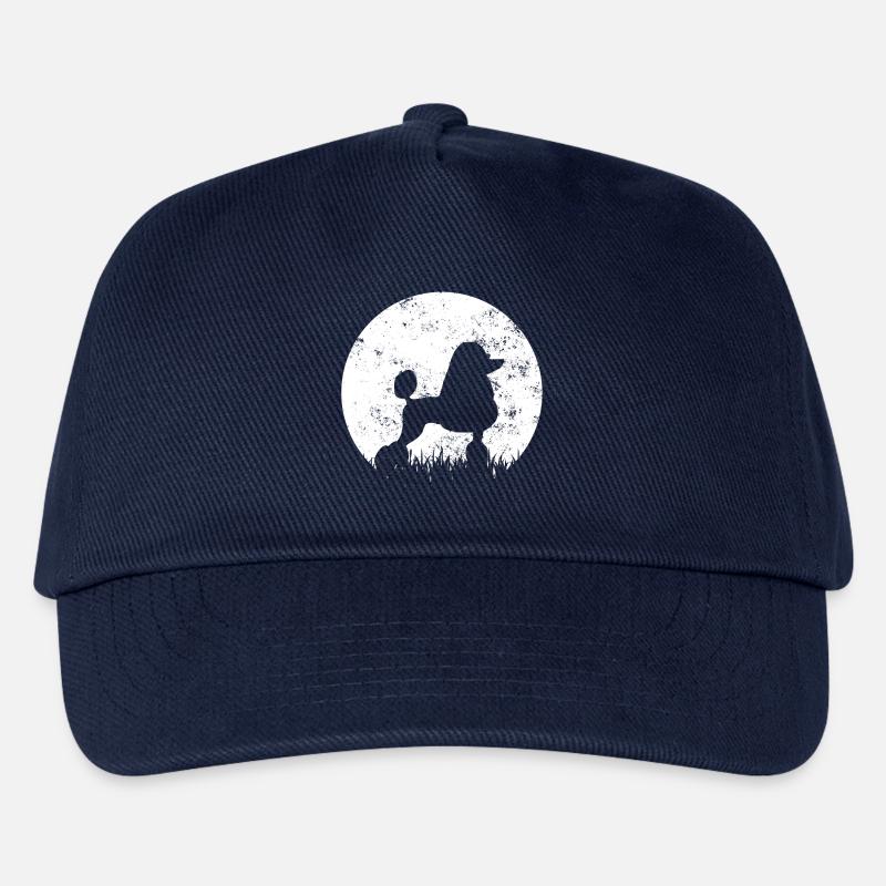 Hund Pudel - Kinder Basecap - Navy