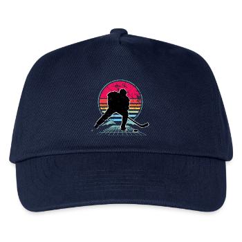 Eishockey - Kinder Basecap - Navy - Vorne