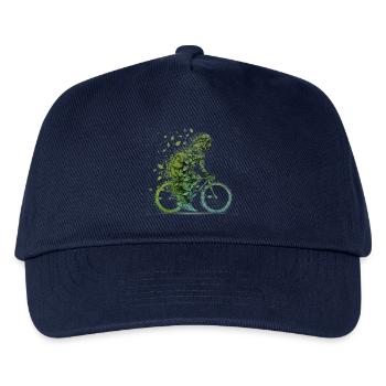 Cyclisme Protection de l’environnement Empreinte CO2 Forme physique - Casquette de baseball Enfant - marine - Devant