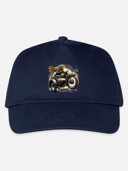 Auf zu neuen Abenteuern - Kinder Basecap - Navy