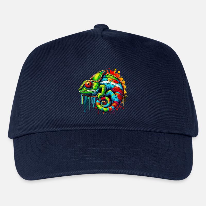 Chamäleon - Kinder Basecap - Navy