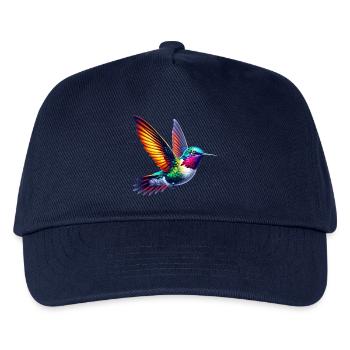 Hummingbird - Kids’ Baseball Cap - navy - Front