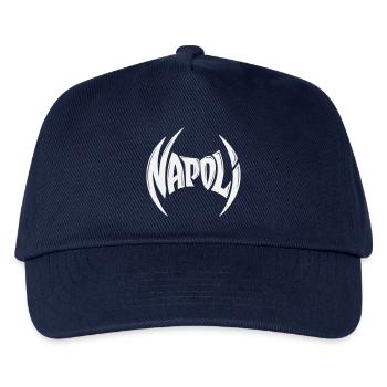 Napoli Crest Typography - Kinder Basecap - Navy - Vorne