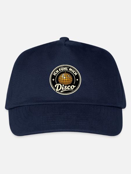 Disco Party Ich Fühl Mich Retro - Kinder Basecap - Navy