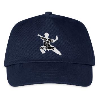 Surely Not Everybody Was Kung Fu Fighting Lustig - Kids’ Baseball Cap - navy - Front