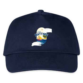 Juhu Mattsee - Kinder Basecap - Navy - Vorne
