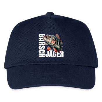 Barsch Jäger - Kinder Basecap - Navy - Vorne