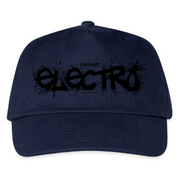 kikkbeatz Electro - Kinder Basecap - Navy - Vorne