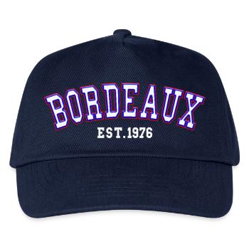 Bordeaux Est. 1976 - Kids’ Baseball Cap - navy - Front