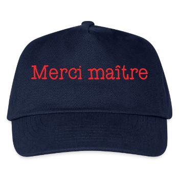 VIELEN DANK. JAHRESTAG. GEBURT. RUHESTAND. VIELEN DANK - Kinder Basecap - Navy - Vorne