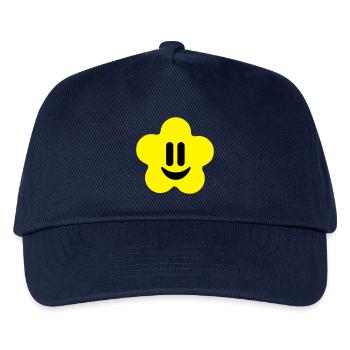 flower power - Kinder Basecap - Navy - Vorne