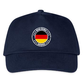 Meine Heimat ist ARENDSEE - Kinder Basecap - Navy - Vorne