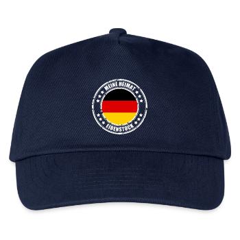 Meine Heimat ist EIBENSTOCK - Kinder Basecap - Navy - Vorne