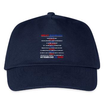 IHR FREUNDLICHER LKW FAHRER - Kinder Basecap - Navy - Vorne